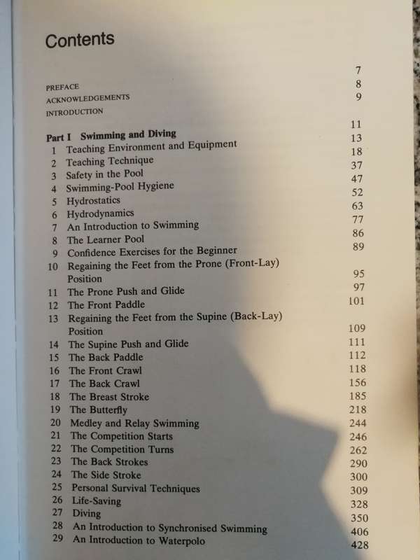 THE SCIENCE OF TEACHING SWIMMING MERVYN L PALMER includes an Intro into Synchronised and waterpolo