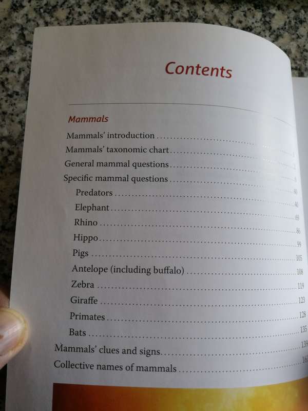 BEAT ABOUT THE BUSH MAMMALS & BIRDS TREVOR CARNABY Updated & Revised 2018