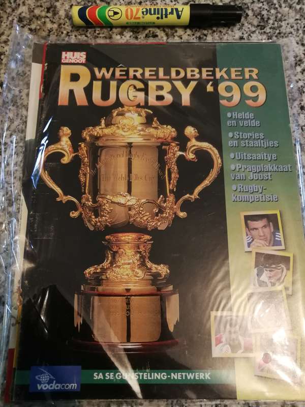 HUISGENOOT WERELDBEKER RUGBY `99
