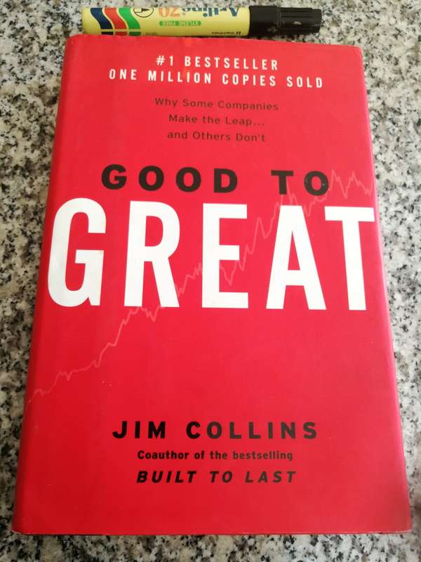 GOOD TO GREAT by JIM COLLINS Why Some Companies make the Leap..and others Don`t  business studies