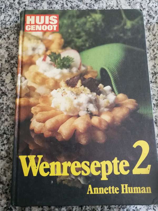 WENRESEPTE 1 2 AND 3 ANNETTE HUMAN 3 BOEKE HUISGENOOT KOOKBOEKE KOOKKUNS