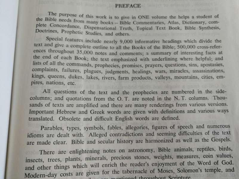 DAKE`S ANNOTATED REFERENCE BIBLE OLD & NEW TESTAMENTS CONCORDANCE DAKE KING JAMES VERSION Dakes