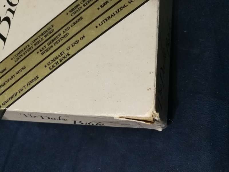 DAKE`S ANNOTATED REFERENCE BIBLE OLD & NEW TESTAMENTS CONCORDANCE DAKE KING JAMES VERSION Dakes