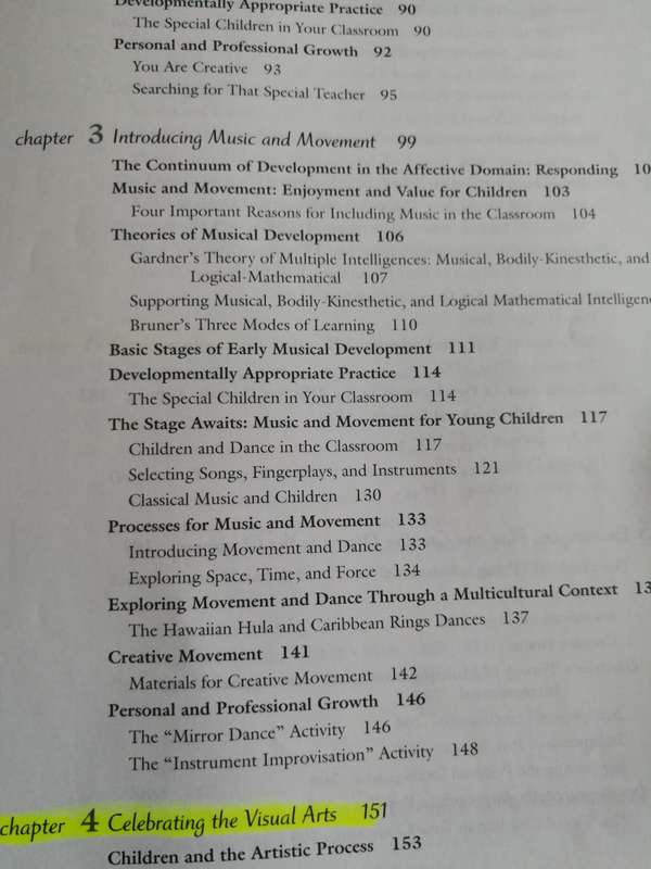 THE CREATIVE ARTS A Process Approach for TEACHERS & CHILDREN 3rd Edition LINDA CAROL EDWARDS