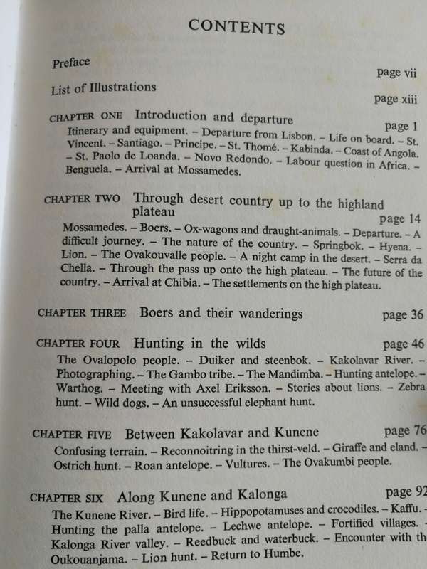 JOURNEY THROUGH ANGOLA OVAMPOLAND & DAMARALAND 1895-1896 P MOLLER Reprint and translation from 1899
