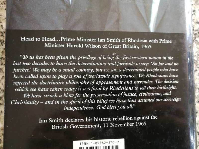 THE GREAT BETRAYAL IAN SMITH  Hardcover Rhodesia Rhodesiana