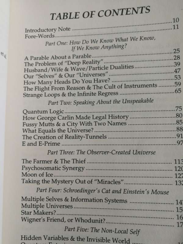 QUANTUM PSYCHOLOGY ROBERT ANTON WILSON How Brain Software Programs You & Your World