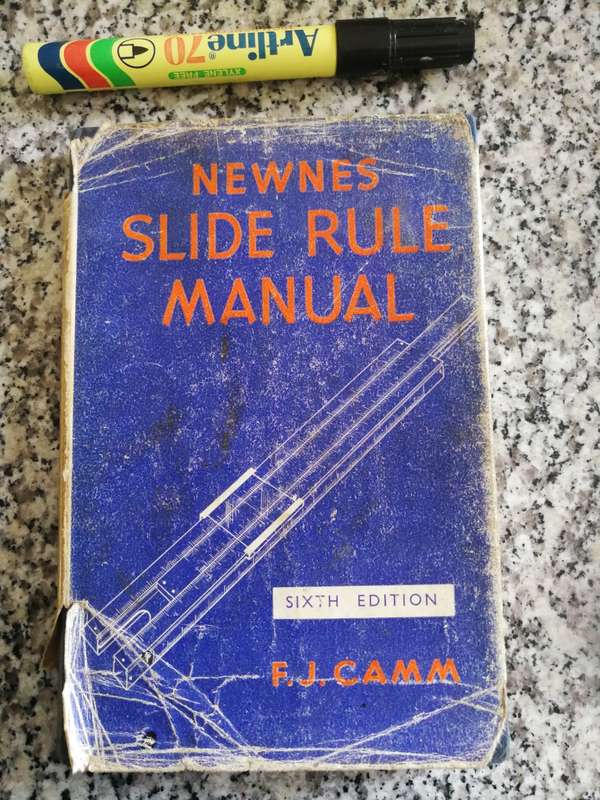 NEWNES SLIDE RULE  MANUAL SIXTH EDITION F J CAMM 1957