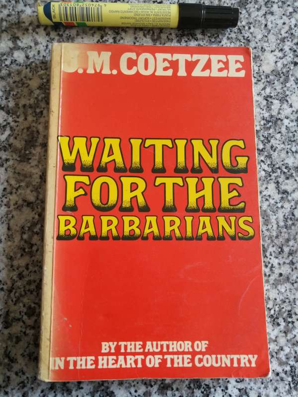 J M COETZEE WAITING FOR THE BARBARIANS Softcover First published by Raven Press  Johannesburg 1981