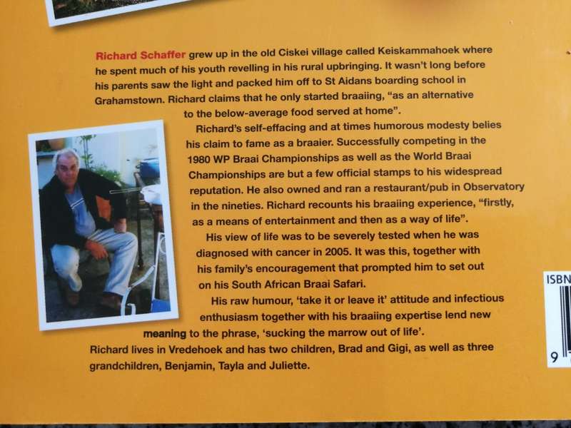 A SOUTH AFRICAN BRAAI SAFARI RICHARD SCHAFFER  recipes