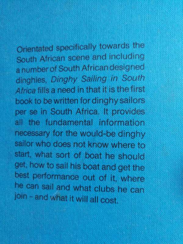 DINGHY SAILING IN SOUTH AFRICA The Basics ROY PREEDY  (  yachting  sailing  boats )