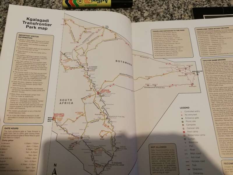 KGALAGADI SELF DRIVE Routes Roads & Ratings INGRID van den BERG & JACO POWELL ( Kalahari wildlife )