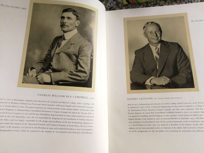 THE GOLDEN JUBILEE  of the SOUTH AFRICAN INSTITUTE of ELECTRICAL ENGINEERS 1959