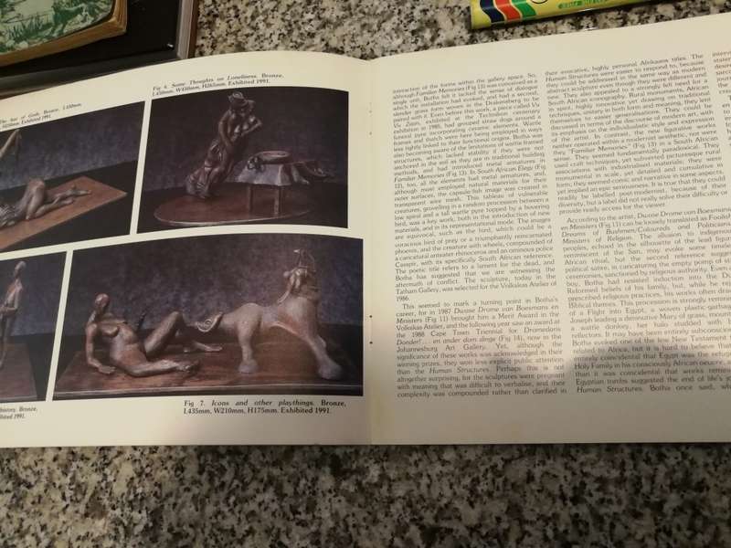 ANDRIES BOTHA STANDARD BANK YOUNG ARTIST AWARD 1991
