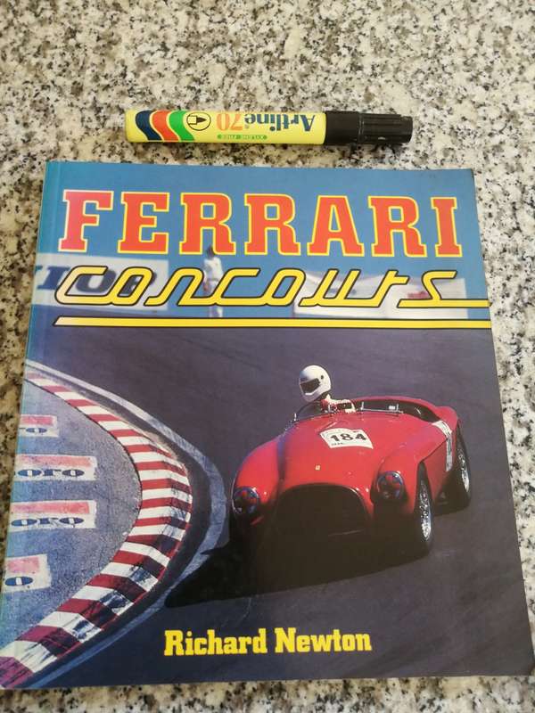FERRARI CONVOURS RICHARD NEWTON Osprey Automotive 1990 ( sports cars )