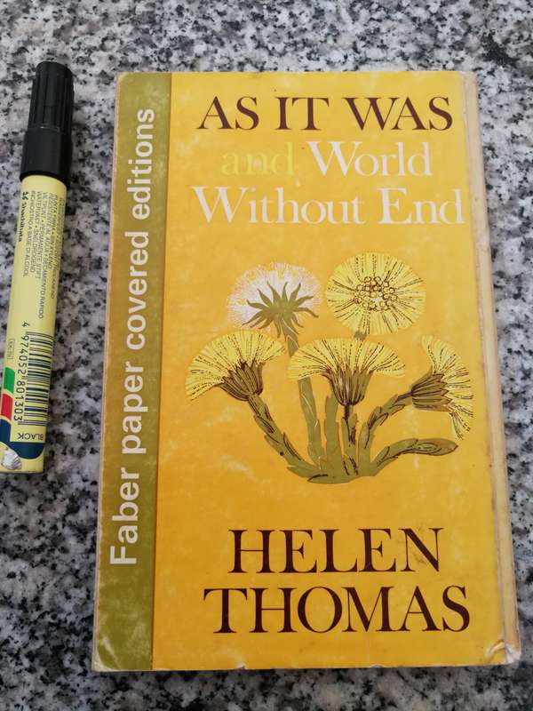 AS IT WAS AND WORLD WITHOUT END HELEN THOMAS