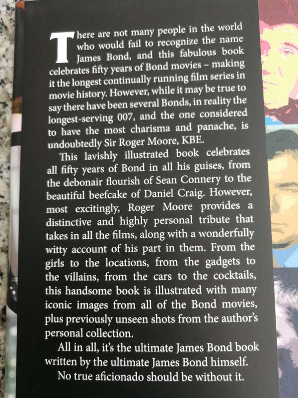 BOND ON BOND The Ultimate Book of 50 years of BOND MOVIES ROGER MOORE ( James Bond 007  )