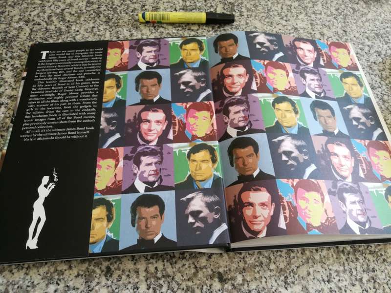 BOND ON BOND The Ultimate Book of 50 years of BOND MOVIES ROGER MOORE ( James Bond 007  )