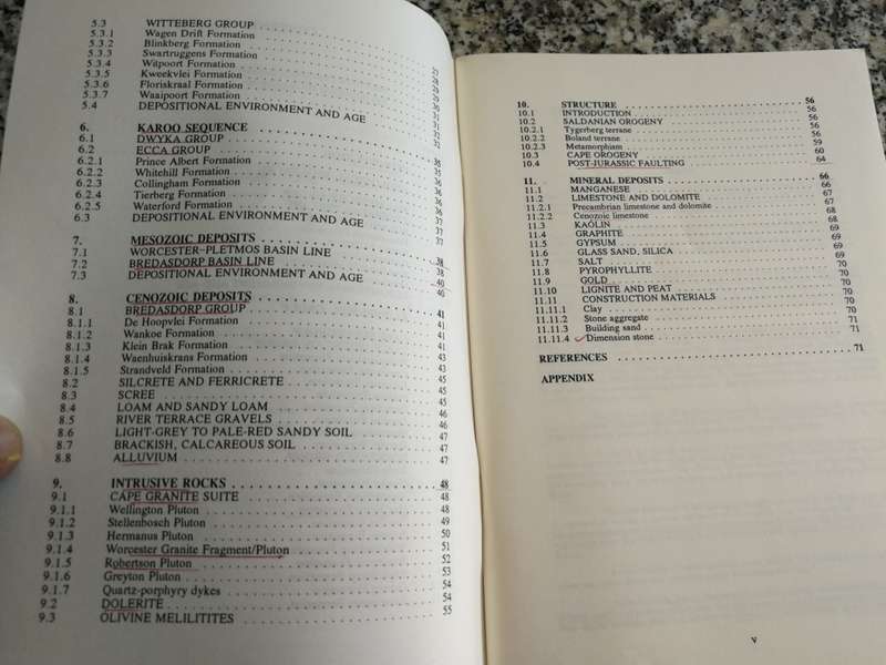 S. Africa WORCESTER GEOLOGICAL SURVEY EXPLANATION SHEET 3319 P G GRESSE J N THERON geology