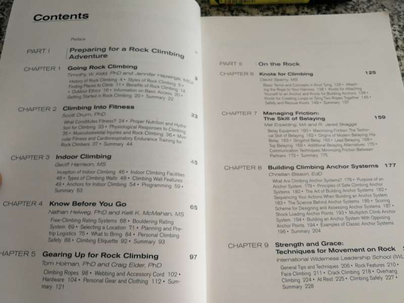 ROCK CLIMBING WILDERNESS EDUCATION ASSOCIATION TIMOTHY W KIDD JENNIFER HAZELRIGS  Mountaineering