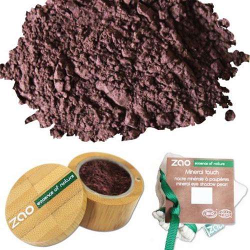 ZAO Mineral Touch 534 iridescent aubergine natural organic (loose eyeshadow)