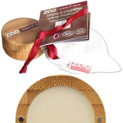 ZAO matt eyeshadow 201 ivory natural organic