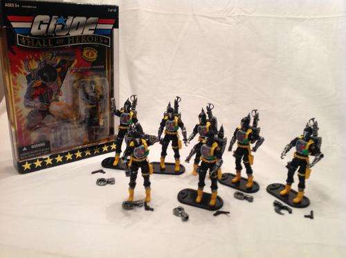 Gi joe Cobra B.A.T. (v17) Army builder Android Trooper lot