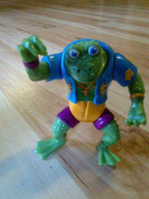 Vintage Teenage mutant ninja turtles 1989 Ghengis Frog