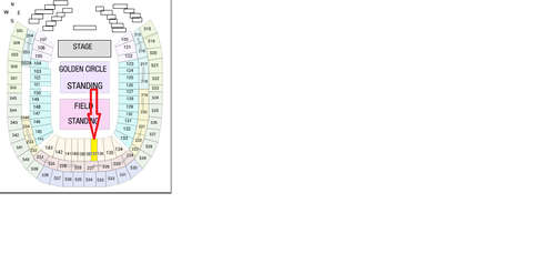 2 x Coldplay tickets - FNB Stadium
