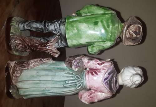 Pair of porcelain figurines