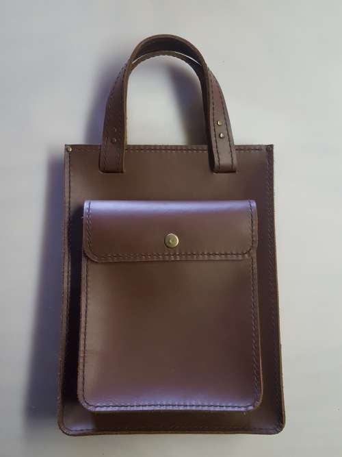 Leather Writer's Tote bag