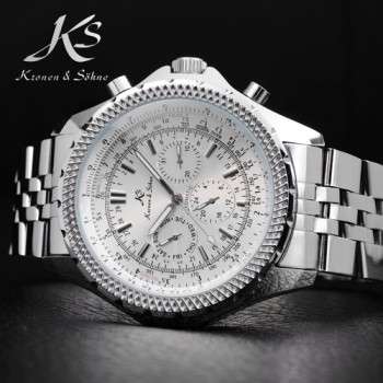 Kronen & Sohne Stylish skeleton Watch 100% original Free Delivery and insurance!!!!