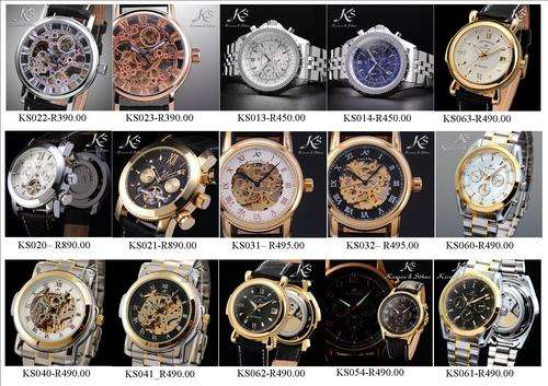 Kronen & Sohne Stylish skeleton Watch 100% original Free Delivery and insurance!!Local Stock!!