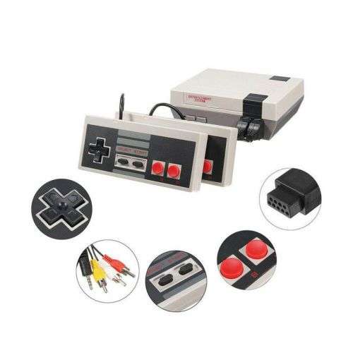 Classic Mini TV Game Console (With Built-In 620+ Games)