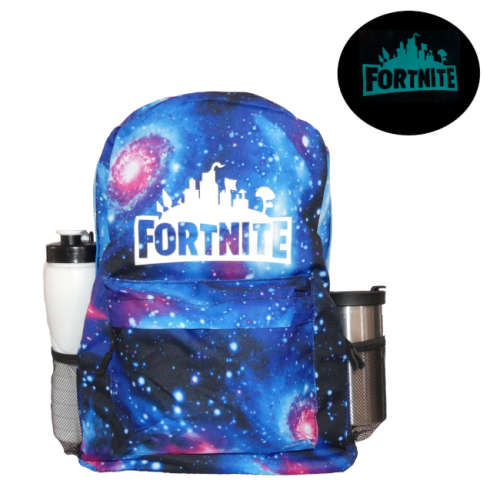 Fortnite Galaxy 15.6 Backpack with glow in the dark print