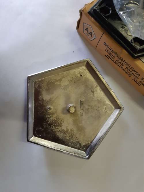 AA badge still in box