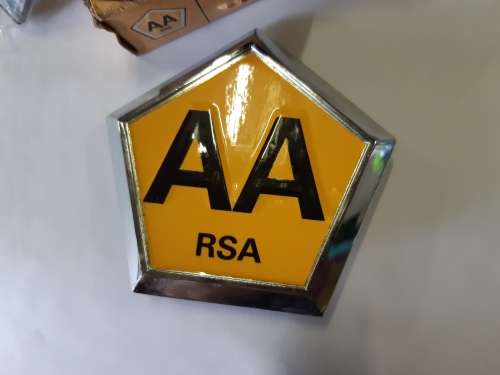 AA badge still in box
