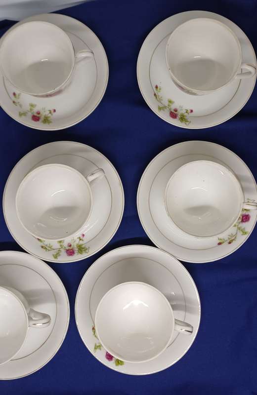 Small porcelain teacups