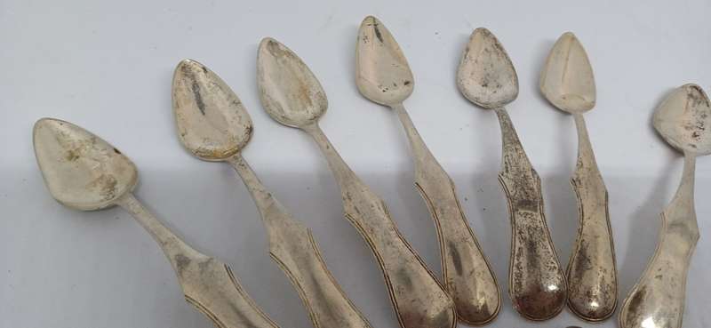 HALLMARKED SILVER TEASPOONS