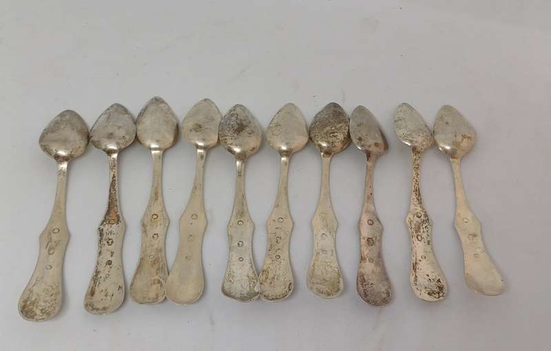 HALLMARKED SILVER TEASPOONS