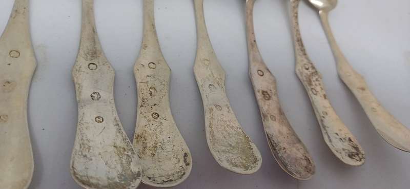 HALLMARKED SILVER TEASPOONS