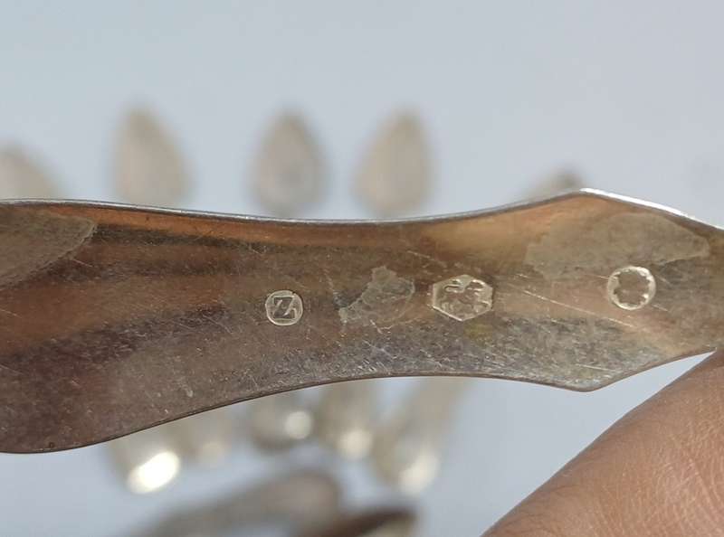HALLMARKED SILVER TEASPOONS