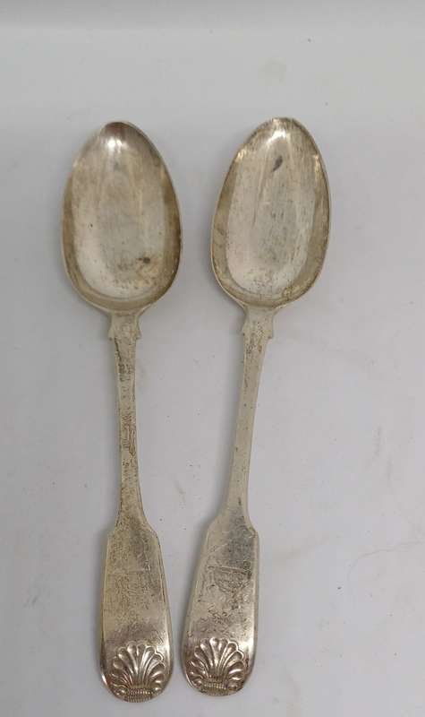 HALLMARKED SILVER SPOONS