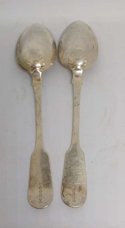 HALLMARKED SILVER SPOONS