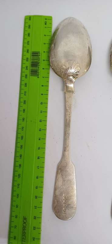 HALLMARKED SILVER SPOONS