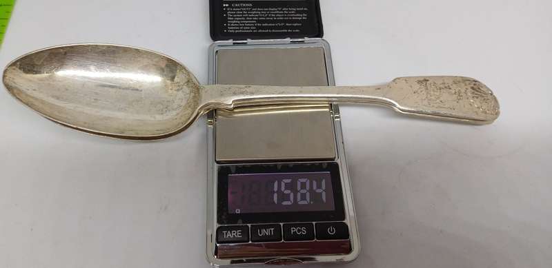 HALLMARKED SILVER SPOONS