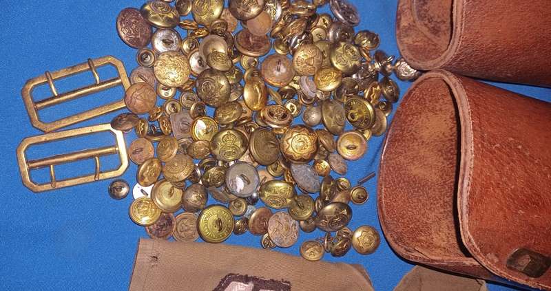 Leather camaste, and other items