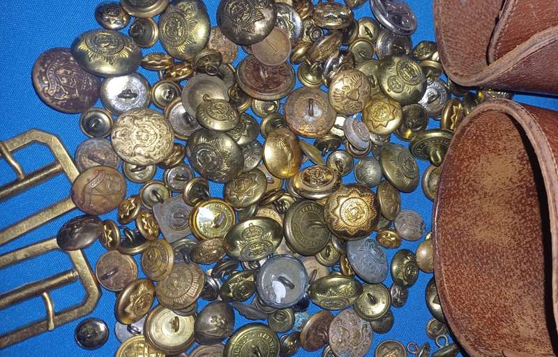 Leather camaste, and other items