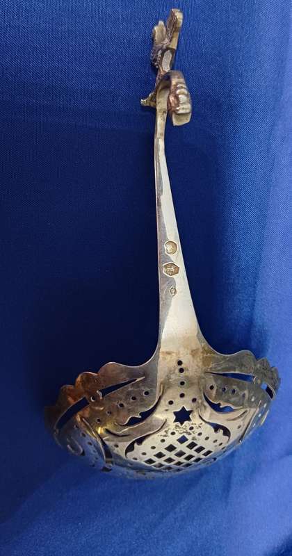 Silver sugar sifter