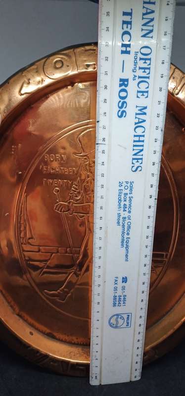 JOHNNY WALKER COPPER TRAY